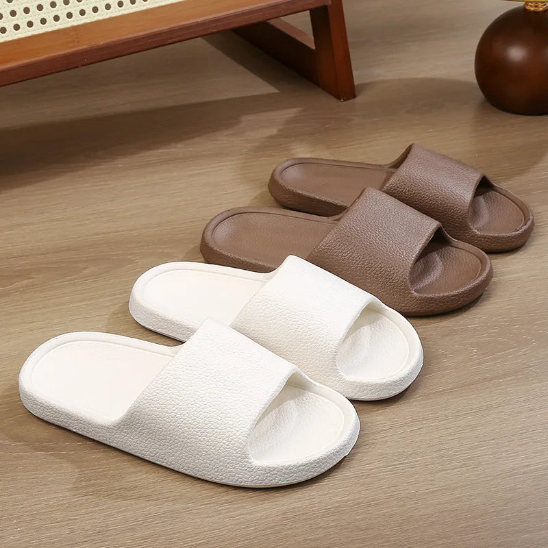 Summer Men Slippers Shower Women Bathroom Non-Slip Home Flip Flops Beach EVA Slipper Men Sandals Indoor Bath Slides Zapatos