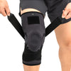 (LETO) Leto Premium Knee Protect Silicone Padded double compression band support LSL-KB05