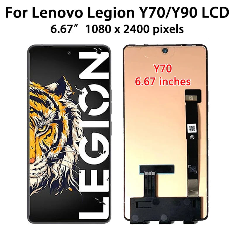 Original For Lenovo Legion Y90 L71061 LCD Display Touch Screen Digitizer Assembly For Lenovo Legion LCD Y70 L71091 Display