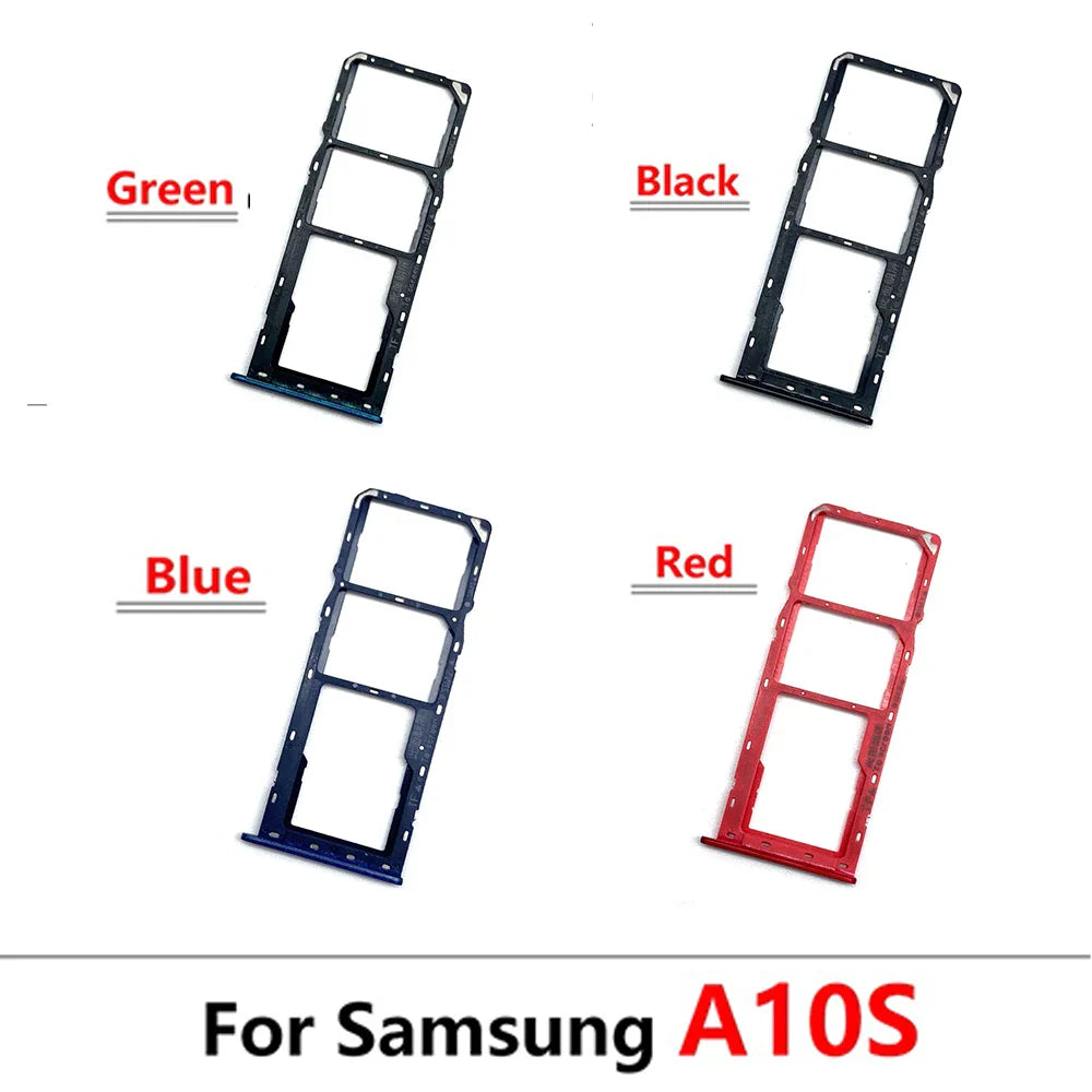 New For Samsung A10s A20s A30s A50s SIM Card Tray Slot Holder Adapter Accessories