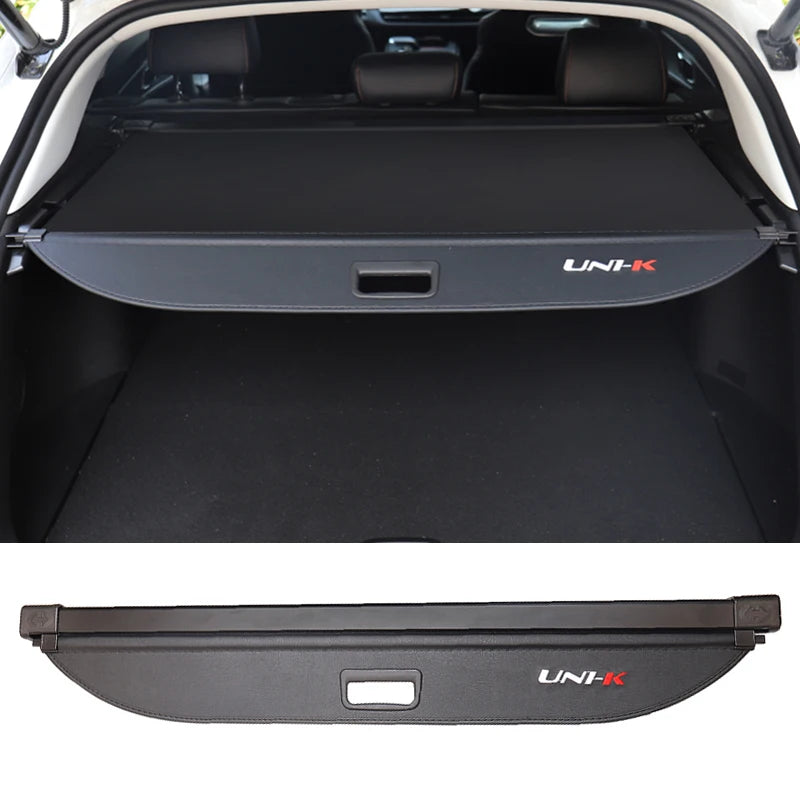 For Changan UNI-K 2020-2023 Auto Parts Trunk Privacy Cargo Cover Retractable Waterproof Cargo Cover car unik accessories