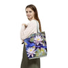 Tote Bag Ladies Outdoor Large Capacity School Teacher Gift Bag Shopping Bag Botanical Flower Print Casual Women Shoulder Bag