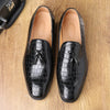 Japanese Style Vintage Casual Men Shoes Leather High Quality Formal Dress Shoes Loafers Business Wedding Tassel Brogue Shoes