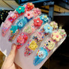 10/20PCS/Set Girls Cute Colorful Cartoon Flower Fruit Hairpins Kids Hair Ornament Headband Hair Clips Fashion Hair Accessories