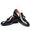 Japanese Style Vintage Casual Men Shoes Leather High Quality Formal Dress Shoes Loafers Business Wedding Tassel Brogue Shoes