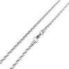 Rope Chains Stainless Steel Necklaces for Women  Men  High Quality 2MM-8MM Hip Hop Jewelry