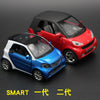 1:32 Mercedes Benz SMART Miniatures Alloy Diecast Model Car Model Sound & Light Toys For Kids Cute and Compact Christmas Gifts