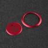 Car Engine Ignition Start Stop Button Switch Ring Cover Sticker for Mazda 3 Axela BP CX-30 DM Accessories 2020 2021 2022 2023