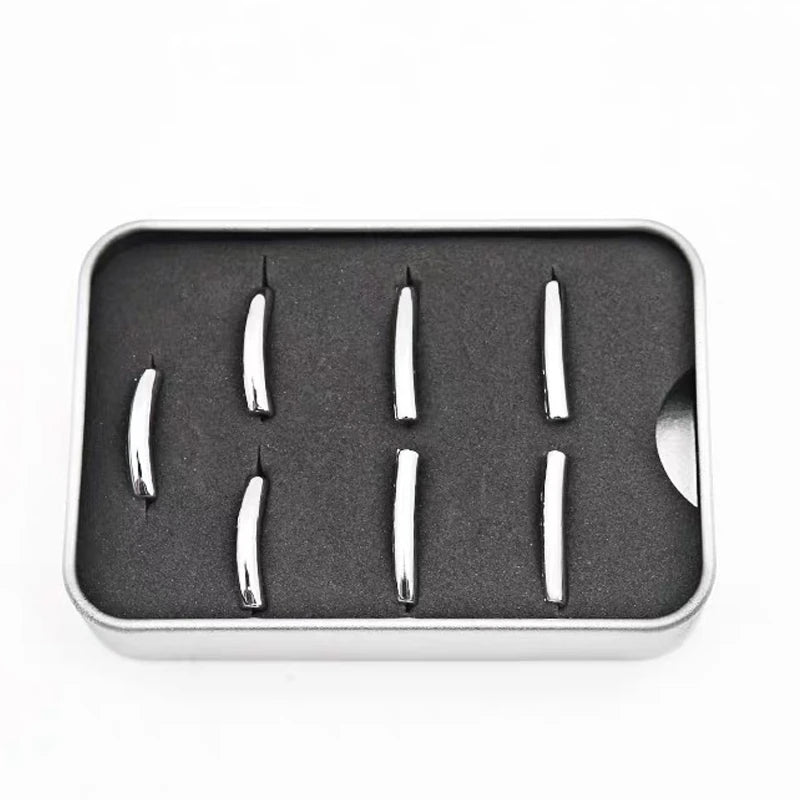 7PCS Car Chrome Interior Door Switch Styling Trims for Tesla Model S / x Accessories