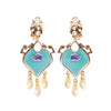 Girls Aladdin Princess Accessory Jasmine Party Tiara Crown Necklace Earrings Magic Lamp Synthetic Hair Kids Jasmine Dress up Wig