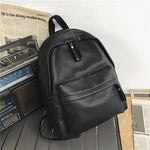 Load image into Gallery viewer, New Fashion Backpack Laptop Shoulder Bag PU Leather Travel Women Backpacks College Student Book School Bags For Teenage Girls
