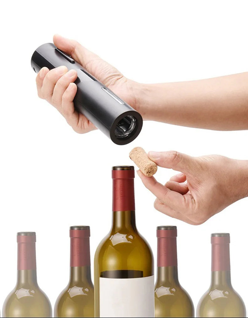 Automatic Electric Wine Openers for Beer USB & Battery Beer Bottle Openers Corkscrew Wine Beer Cap Opener Kitchen Accessories