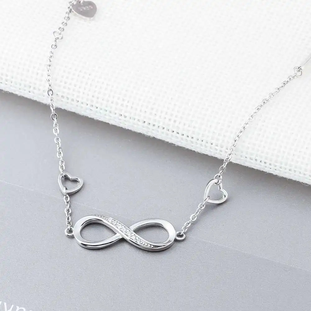 Infinity Bracelets for Women Adjustable Friendship Copper Bracelets & Bangles Wedding Gift Ideas(JewelOra BA102057)