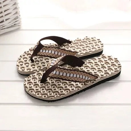 New Men's Slippers Men Summer Shoes Mixed Colors Sandals Male Slipper Indoor and Outdoor Flip Flops Casual Beach Shoes for Man