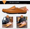 Men Loafers 2020 New Leather Shoes Men Casual Shoes Moccasins Breathable Sneakers Men Driving Shoes Comfort Flats Plus Size 46