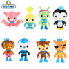 The Octonauts Octopod Castle Shark Adventure Plsyset Barnacles Peso Kwazii Action Figure Scene Model Toy Children Birthday Gifts