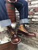 Autumn Winter Men's Short Boots Retro Make old American Casual Oaratrooper Locomotive Shoes EUR 38-48