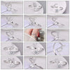 26 English Letter Open Finger Rings A-Z Initials Name Alphabet Female Creative Ring Fashion Wedding Party Jewelry Gifts
