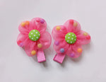 Load image into Gallery viewer, 2PCS/lot Hot Sale Children New Hair Clips Cute  Flowers Safety Barrettes BB Clip Little Girls Gifts Kids Hair Accessories
