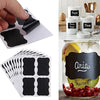 36Pcs/Set Blackboard Sticker Craft Kitchen Jars Organizer Labels Chalkboard Chalk Board Sticker 5cm x 3.5cm Black Board