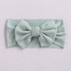 1Pc Baby Headbands New Colors Knit Bow Elastic Soft Infantiles kids Headbands Baby Items Turban for Baby Girl Hair Accessories