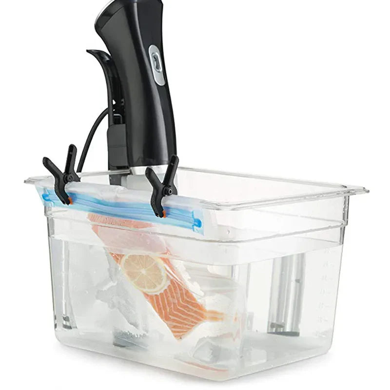 Reusable Vacuum Food Storage Bag Food Vacuum Sealer Sous Vide Bags USB Rechargeable Handheld Vacuum Air Pump Kitchen Gadget