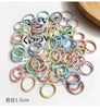 50/100 Pcs/Box New Children Cute Colors Soft Elastic Hair Bands Baby Girls Lovely Scrunchies Rubber Bands Kids Hair Accessories