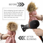 Load image into Gallery viewer, Mother Kids Winter Hats for Baby Girl Boy Bobble Hat Kids Cap for Children Pompom Baby Beanie Infant Bonnet Accessories 0-3Y
