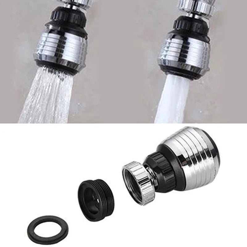 360 Degree Adjustment Kitchen Faucet Extension Tube Bathroom Extension Water Tap Water Filter Foam Kitchen Faucet Accessories