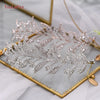 YouLaPan Rhinestone Bridal Headdress Hair Accessories Crystal Wedding Pageant Crown Headwear Hair Jewelry Bride Headband HP326