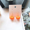 Punk Goth Statement Earrings Trendy Fashion Jewelry 90s Y2k Gifts New Halloween Moon Pumpkin Plant Earrings for Women Acrylic