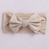 1Pc Baby Headbands New Colors Knit Bow Elastic Soft Infantiles kids Headbands Baby Items Turban for Baby Girl Hair Accessories