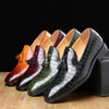 Japanese Style Vintage Casual Men Shoes Leather High Quality Formal Dress Shoes Loafers Business Wedding Tassel Brogue Shoes