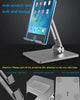 Aluminium Alloy Phone Holder Stand Mobile Smartphone Support Tablet Desk Portable Metal Cell Phone Holder for iPhone iPad