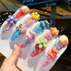 10/20PCS/Set Girls Cute Colorful Cartoon Flower Fruit Hairpins Kids Hair Ornament Headband Hair Clips Fashion Hair Accessories