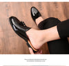 Black half shoes for men mules Slippers leather shoes casual shoes men fashion sapato social masculino mocassin homme chaussure