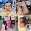 200/500pcs/Bag Girls Cute Colorful Basic Elastic Hair Bands Ponytail Holder Children Scrunchie Rubber Band Kids Hair Accessories
