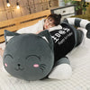 110cm Big Size High Quality Cute Cat Plush Toy Soft Cartoon Animal Stuffed Doll Sofa Bed Pillow Cushion Girl Kid Birthday Gift