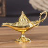 Girls Aladdin Princess Accessory Jasmine Party Tiara Crown Necklace Earrings Magic Lamp Synthetic Hair Kids Jasmine Dress up Wig