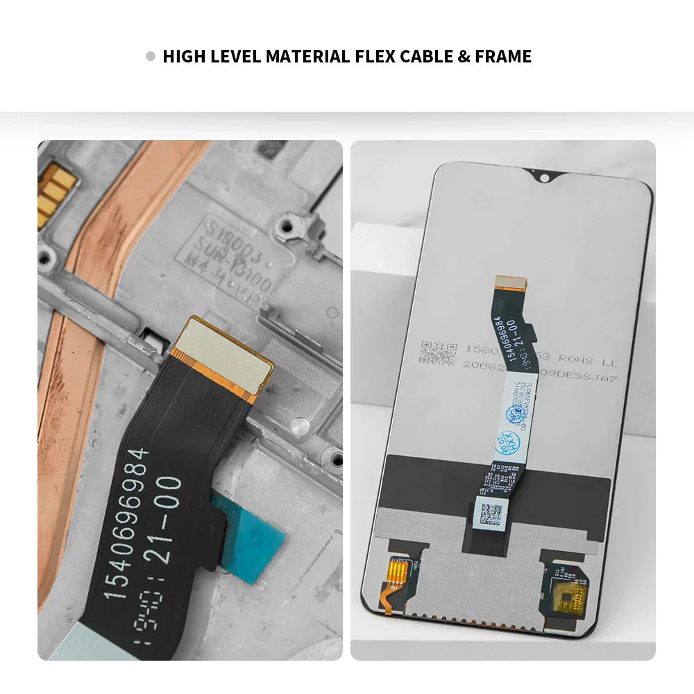 OEM LCD For Xiaomi Redmi Note 8 Pro LCD Display With Frame For Redmi Note 8 LCD Screen Digitizer LCD Replacement Pantalla