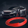 3M /5M DIY Car Bumper Self-adhesive red Decorative Strip Thickened PVC Material To Prevent Body Scratches Decorate Car Accessory