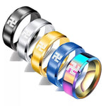 Load image into Gallery viewer, Bxzyrt 8mm Anime Tokyo Avengers Logo Metal Stainless Steel Rings For Women Men Wedding Engagement Ring Jewelry Gifts For Fans
