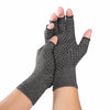 1 Pair Compression Therapy Arthritis Gloves Fitness Hand Joint Pain Relief Copper Artriti Gloves Open-fingertip Infrared Gloves