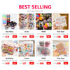 50/100 Pcs/Box New Children Cute Colors Soft Elastic Hair Bands Baby Girls Lovely Scrunchies Rubber Bands Kids Hair Accessories