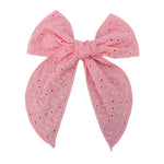 Load image into Gallery viewer, Velvet Fable Bow Hair Clips Baby Girls Women Large Sailor Bow Hair Accessories for Kids Christmas Hair Bow Barrettes
