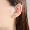 VOQ New rudder and anchor earrings women's simple and popular geometric asymmetric earrings for women and men's jewelry