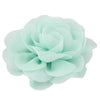 8.5cm Newborn Chiffon Petals Poppy Flower Hair Clips Rolled Rose Fabric Hair Flowers For Kids Girls Hair Accessories