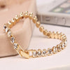 1pc Fashion Hand Chain Crystal Stretch Shine Bracelets For Women Couple Charm Austria Crystal Cuff Bangles Wedding Jewelry