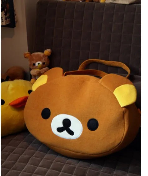 Soft Plush Rilakkuma bags girls' Bags gift for new year