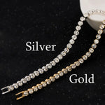 Load image into Gallery viewer, 1pc Fashion Hand Chain Crystal Stretch Shine Bracelets For Women Couple Charm Austria Crystal Cuff Bangles Wedding Jewelry
